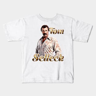 Tom Selleck Kids T-Shirt